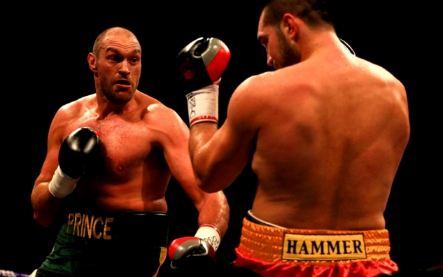 Fury vs. Hammer / zdroj foto: Boxingscene.com