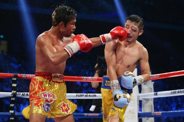 Š'-iming vs. OnesongchaiGym / zdroj foto: Boxingscene.com