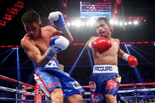Pacquiao vs. Algieri / zdroj foto: Yahoo, Boxingscene.com
