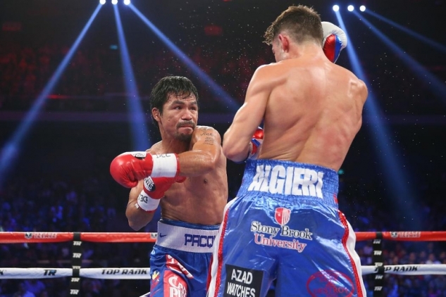 Pacquiao vs. Algieri / zdroj foto: Yahoo, Boxingscene.com