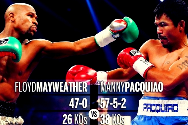 Mayweather vs. Pacquiao / zdroj foto: Facebook